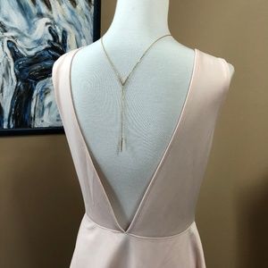H&M Divided V Low Back Dress